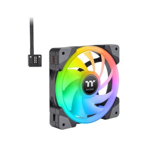 Ventilator Thermaltake TT Premium Swafan EX14 140mm RGB Three Fan Pack, Open Box - Img 3