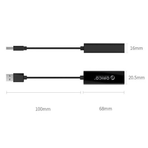 Adaptor retea Orico UTJ-U3 Gigabit negru - Img 2