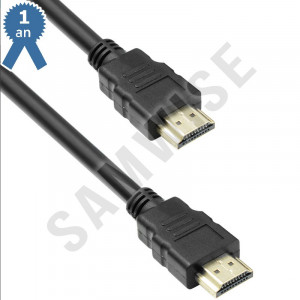 Cablu DeTech HDMI tata - HDMI tata, 1.8m, Negru - Img 1