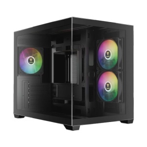 Calculator Gaming Aura V11, AMD Ryzen 7 1700X 3.4GHz, GIGABYTE A520M K V2, 16GB DDR4, SSD 256GB, HDD 1TB, GTX 1660 Ti 6GB GDDR6 - Img 5