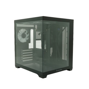 Calculator Gaming Cube V2, Intel Core i5-9400T pana la 3.4GHz, ASUS PRIME B360M-C, 16GB DDR4, SSD 256GB, SSHD 500GB, BIOSTAR RX 580 8GB GDDR5 - Img 5