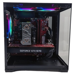 Calculator Gaming Cube V5, Intel Core i7-8700K 3.7GHz, MSI MS-7A61 Z370, 16GB DDR4, SSD NVMe 256GB, HDD 1TB, GTX 1070 8GB GDDR5 - Img 3