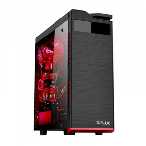 Calculator Gaming Delux DW701, Intel Core i5 4430 3GHz, GIGABYTE H81M-H, 8GB DDR3, 1TB, nVIDIA GTX 750 1GB DDR5 128-bit, DVI, miniHDMI, 350W - Img 1