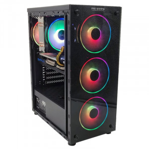 Calculator Gaming Element v7, Intel Core i5-8500 3GHz, GA-H310M S2H, 16GB DDR4, SSD 256GB, HDD 500GB, RX 580 4GB GDDR5 - Img 1