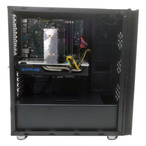 Calculator Gaming Fenix v5, Intel Core i5-8500 3GHz, Fujitsu D3642-B12, 16GB DDR4, SSD 500GB, HDD 1TB, RX NITRO+ 580 4GB GDDR5 - Img 3