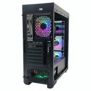 Calculator Gaming LUX V4, Intel Core i5 7400 3GHz, MSI H110M-S03, 16GB DDR4, SSD 240GB, HDD 1TB, RX 480 8GB GDDR5 256-bit, 500W - Img 4