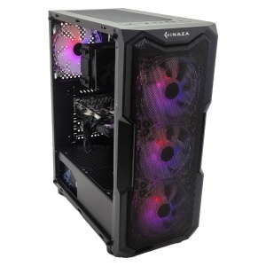 Calculator Gaming Mesh V1, AMD Ryzen 5 3500 3.6GHz, GIGABYTE A520M K V2, 16GB DDR4, SSD 256GB, HDD 500GB, RX 580 8GB GDDR5 - Img 2