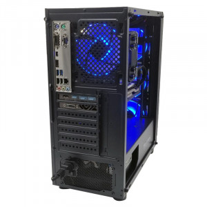 Calculator Gaming Shadow V1, Intel Core i7 6700K 4GHz, Z270M-PLUS, 32GB DDR4, SSD 512GB, HDD 2TB, RX 580 4GB DDR5, Telecomanda RGB - Img 2