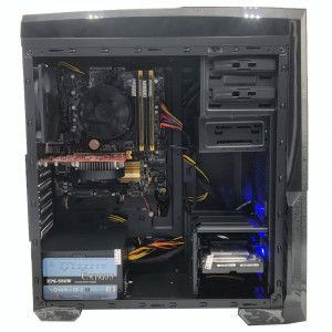 Calculator Gaming Sprint, Intel Core i5 4590s 3GHz, Asus B85M-E, 16GB DDR3, SSD 240GB, 500GB, Nvidia GTX 1050 2GB GDDR5 - Img 3
