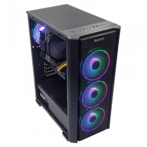 Calculator Gaming Zed V10, Intel Core i5-9400f 2.9GHz, GA-H310M S2H, 32GB DDR4, SSD 512GB, HDD 3TB, GTX 1660 Extreme 6GB DDR5 - Img 3