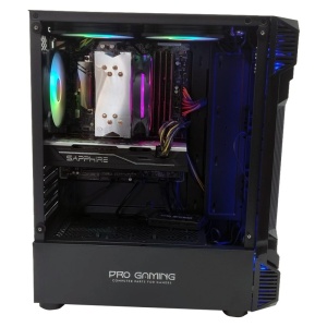 Calculator Gaming Zerg V6, Intel Core i5 6500 3.2GHz, Asus H170M-PLUS, 16GB DDR4, SSD 256GB, HDD 500GB, RX 580 4GB GDDR5 - Img 4