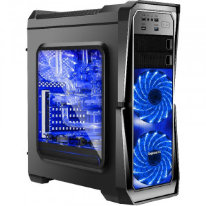 Calculator Gank II Gaming I5, Intel Core i5 6600 3.5GHz, 8GB DDR4, SSD 120GB, HDD 500GB, GTX970 4GB DDR5, Corsair 650W - Img 1