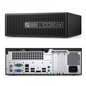Calculator HP ProDesk 400 G3 SFF, Intel Core i3 6100 3.7GHz, 8GB DDR4, SSD 256GB, DVD-RW - Img 3