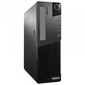 Calculator Lenovo M83 DT, Intel Core i5 4570T 2.9GHz, 8GB DDR3, SSD 128GB, HDD 500GB, USB 3.0 - Img 1