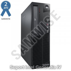 Calculator Lenovo M93P DT, Intel Core i3 4130 3.4GHz, 8GB DDR3, SSD 128GB, USB 3.0, DVD-ROM - Img 2