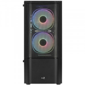 Carcasa Gaming Aerocool Quantum Mesh V2, MiddleTower, 2x USB 3.0, Panou transparent - Img 7