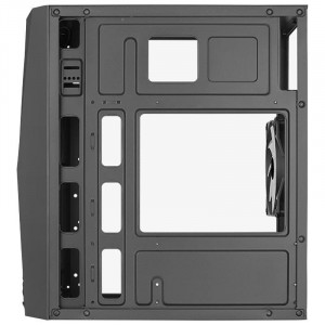 Carcasa Gaming Aerocool Raider Mini RGB V2, MiniTower, 1x USB 3.0, Panou transparent - Img 5