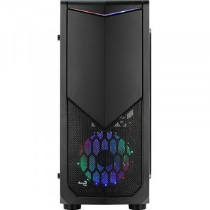 Carcasa Gaming Aerocool Tomahawk-A, MiddleTower, USB 3.0, LED RGB, Panou transparent - Img 3