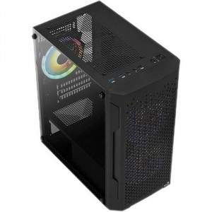 Carcasa Gaming Aerocool Trinity V3, MiniTower, 2x USB 3.0, Panou transparent - Img 2