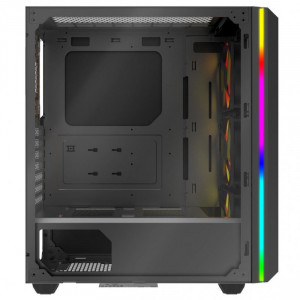 Carcasa Gaming Gamdias Athena M2, MiddleTower, USB 3.0, Panou transparent, 3x 120mm LED RGB - Img 5