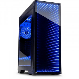 Carcasa Gaming Inter-Tech M-908, USB 3.0, Vent. incluse 3x 120mm LED RGB, Panou transparent - Img 4