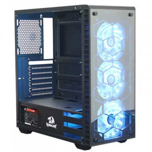 Carcasa Gaming Redragon Diamond Storm, MiddleTower, USB 3.0, Vent. 3x 120mm LED RGB - Img 7