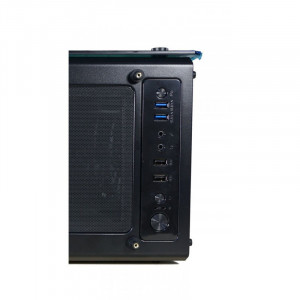 Carcasa Gaming Redragon Ironhide Black, USB 3.0, Vent. 6x 120mm, controller RGB cu telecomanda - Img 7