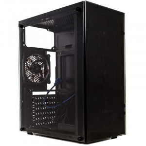 Carcasa Gaming Segotep AND 8 Black, Middle Tower, USB 3.0, Vent incluse 4x 120mm LED Albastru - Img 3