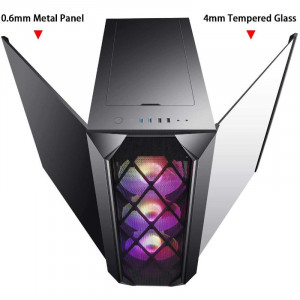 Carcasa Gaming Segotep Argus, USB 3.0, Panou Transparent, open box - Img 5