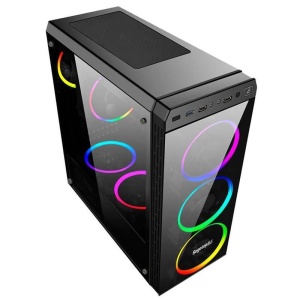 Carcasa Gaming Segotep Hyperion-T Black, Open Box - Img 6