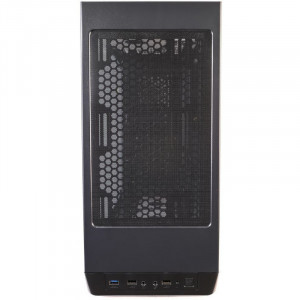 Carcasa Gaming Segotep LUX II Black RGB, Panou transparent - Img 7