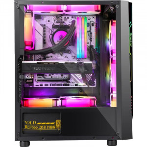 Carcasa Gaming Segotep Nova S6, USB 3.0, Panou Transparent - Img 4