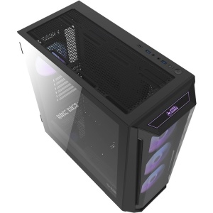 Carcasa Super Flower Zillion M705 ARGB Tempered Glass Black - Img 5