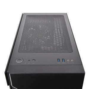Carcasa Thermaltake H200 Tempered Glass RGB neagra - Img 4