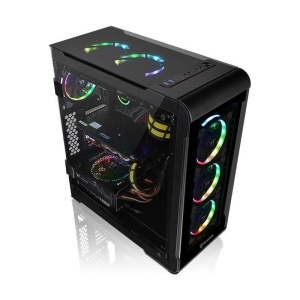 Carcasa Thermaltake View 32 Black Tempered Glass RGB, Open Box - Img 10
