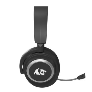 Casti gaming Bluetooth cu fir si wireless Redragon Nyx Pro negre - Img 3