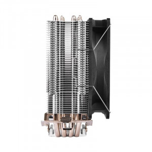 Cooler CPU Gaming Thermaltake Contac Silent 12, Multi Socket, 4x Heatpipe-uri, Ventilator 120mm - Img 2