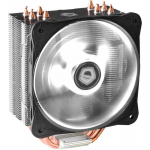 Cooler CPU ID-Cooling SE-214L-W LED Alb, Ventilator 130mm, 4x Heatpipe-uri cupru, MultiSocket - Img 1