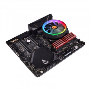 Cooler CPU Thermaltake UX100 ARGB, Iluminare LED RGB, Multi Socket, 1800RPM, 65W - Img 6