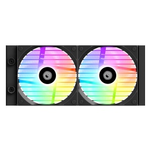 Cooler procesor cu lichid ID-Cooling FX240 LCD cu display iluminare aRGB - Img 2