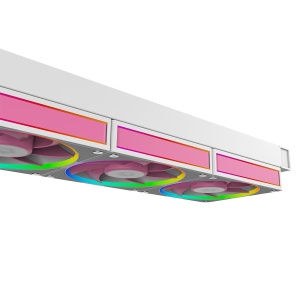 Cooler procesor cu lichid ID-Cooling FX360 Infinity Pink iluminare aRGB - Img 4
