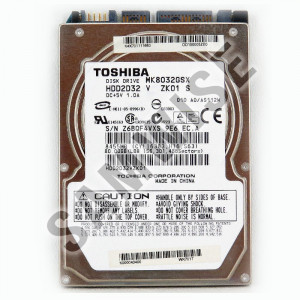Hard disk 80GB Laptop, Notebook, Toshiba MK8032GSX, SATA, Buffer 8MB - Img 1