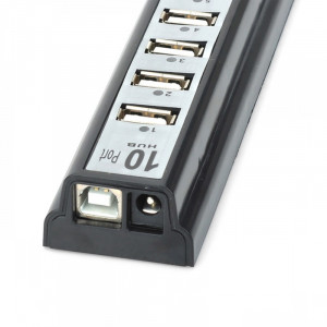 Hub USB 2.0, 10 porturi, diverse culori - Img 2