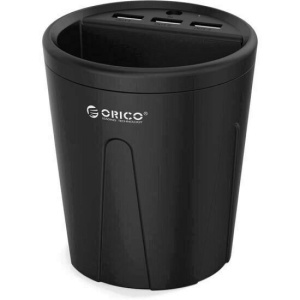 Incarcator Auto Orico UCH-C2 3 Port negru