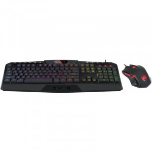Kit Gaming Redragon S101 Combo, Tastatura Iluminata RGB, Mouse Optic 7200dpi - Img 3