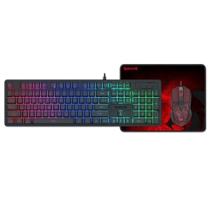 Kit tastatura si mouse Redragon S107 Gaming Essentials 3 in 1 V2 - Img 2