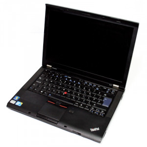 Laptop Lenovo T410, i5 M520 2.4GHz, Baterie 1 ORA, lipsa capac HDD, umbre albe pe display in partea dreapta, fara incarcator - Img 2