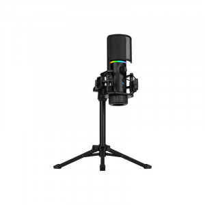 Microfon Streamplifly MIC Streaming RGB cu trepied Black - Img 2