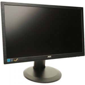 Monitor LCD AOC 21.5" E2260PWDA, 1920x1080, 5ms, DVI, VGA, Cabluri incluse - Img 1