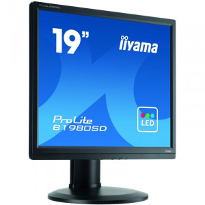Monitor LED 19" IIYAMA ProLite B1980SD-B1, Grad A, 1280x1024, 5ms, DVI, VGA, Cabluri incluse - Img 5